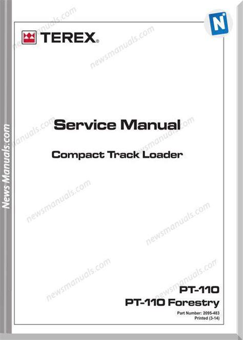 terex pt 110 skid steer service manual|terex pt 110 f troubleshooting.